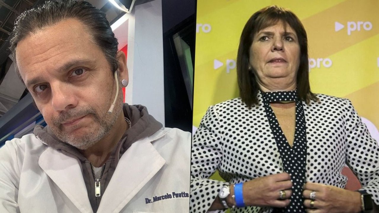 Patricia Bullrich y Marcelo Peretta