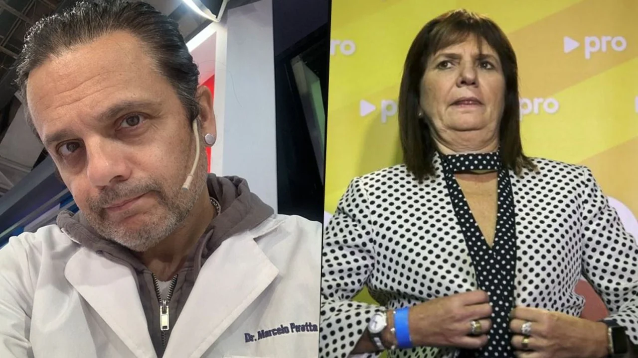 Patricia Bullrich y Marcelo Peretta