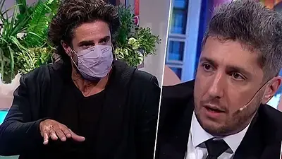 Luciano Castro, incómodo en lo de Jey Mammón Luciano Castro, incómodo en lo de Jey Mammón