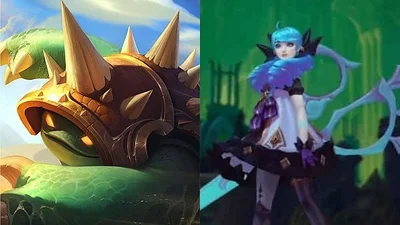 Rammus y Gwen Rammus y Gwen