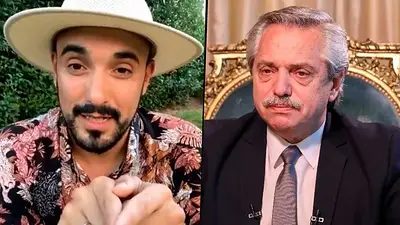 Abel Pintos tras el anuncio de Alberto Fernández Abel Pintos tras el anuncio de Alberto Fernández
