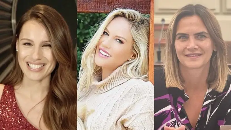Pampita. Amalia Granata. Luciana Salazar.