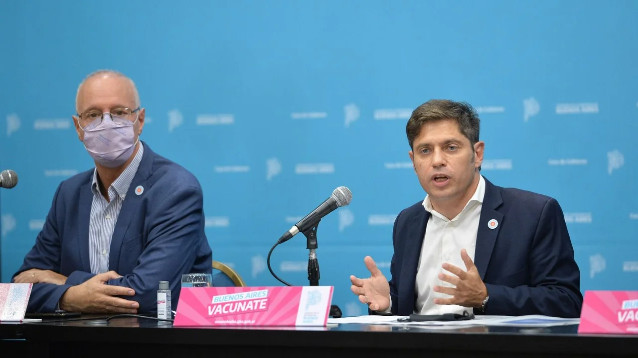 Kicillof adhirió a las restricciones anunciadas por Alberto Fernández y advirtió: "No jodan con la pandemia"