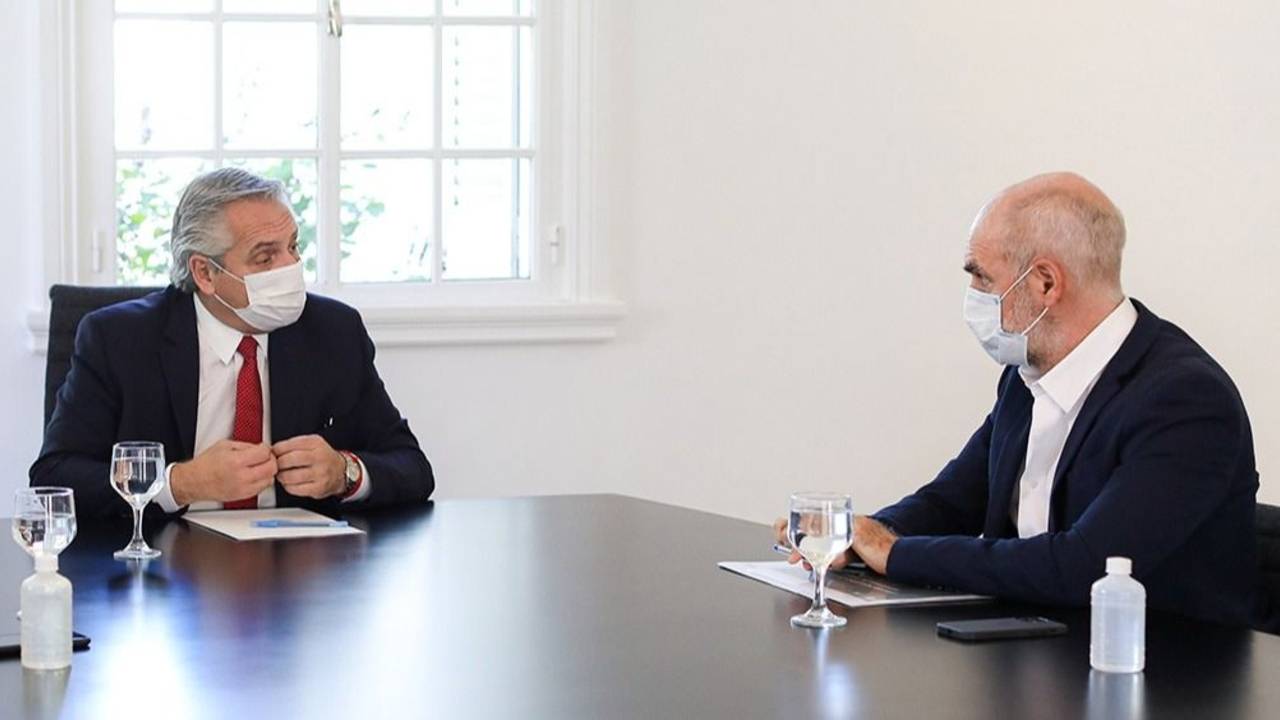 Alberto y Larreta, otra vez juntos 
