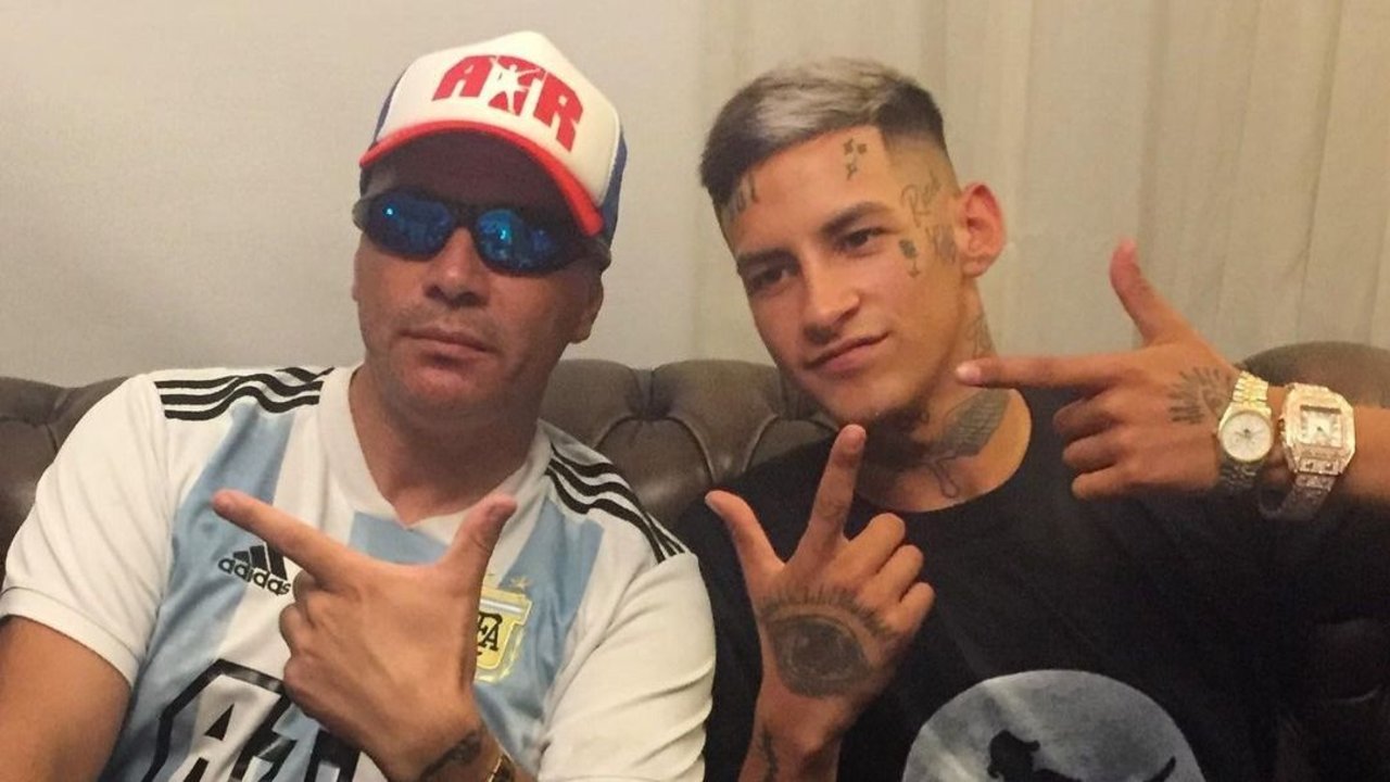 Pablo Lescano y L-Gante