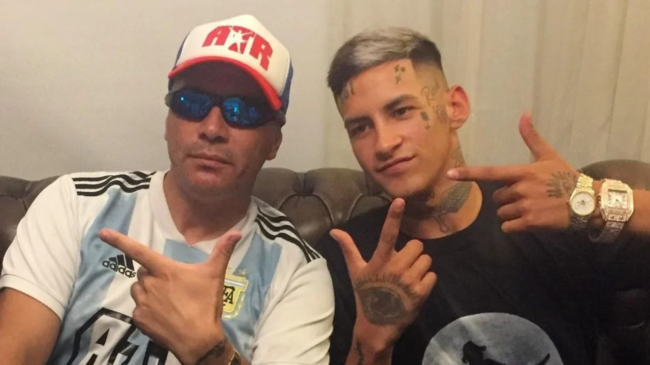 Pablo Lescano y L-Gante