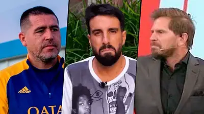 Flavio Azzaro, Pollo Vignolo y Riquelme. Flavio Azzaro, Pollo Vignolo y Riquelme.