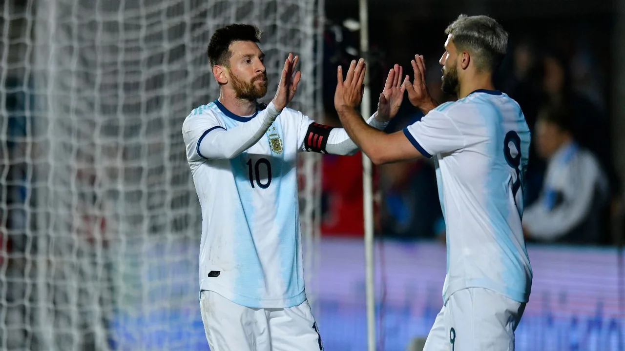 Lionel Messi Sergio Agüero