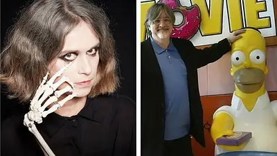 Juana Molina. Matt Groening. Los Simpsons. Juana Molina. Matt Groening. Los Simpsons.