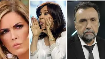 Viviana Canosa. Roberto Navarro. Cristina Kirchner, Viviana Canosa. Roberto Navarro. Cristina Kirchner,