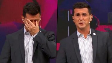 Hernán Castillo volvió a la televisión y lloró recordando a su padre