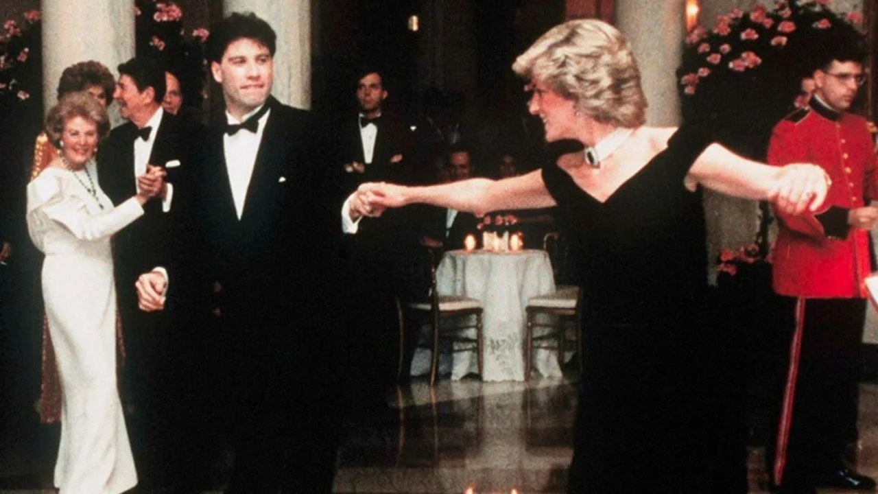 John Travolta. Lady Di.