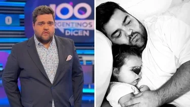 La preocupación de Darío Barassi por la salud de su hija