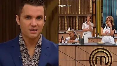 Santiago del Moro y algunos de los participantes de MasterChef Celebrity 2 Santiago del Moro y algunos de los participantes de MasterChef Celebrity 2
