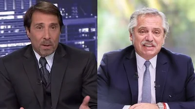 Coronavirus en Argentina, Alberto Fernández, Eduardo Feinmann Coronavirus en Argentina, Alberto Fernández, Eduardo Feinmann