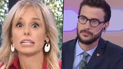 Diego Leuco y Mariana Fabbiani en El Trece Diego Leuco y Mariana Fabbiani en El Trece