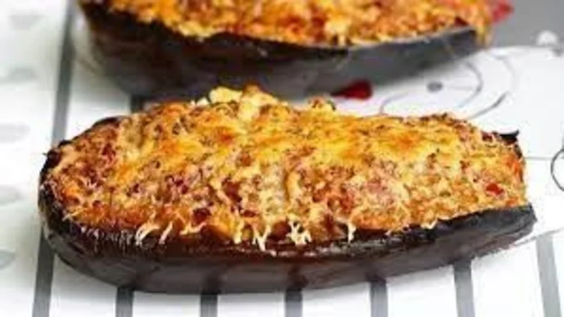 Berenjenas rellenas. Recetas de cocina.