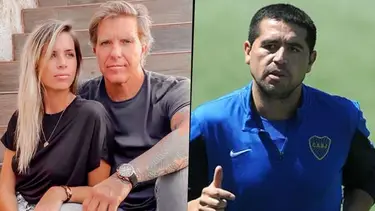 Fantino tuvo un inesperado conflicto con su novia por Riquelme