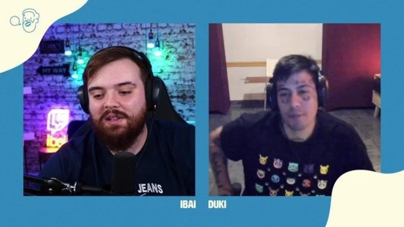 Ibai Llanos y Duki