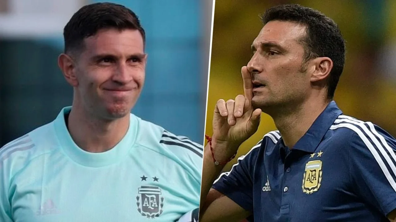 Dibu Martínez, Lionel Scaloni