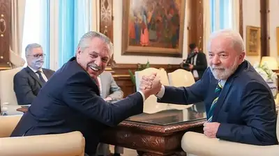 Alberto Fernández, Lula da Silva Alberto Fernández, Lula da Silva