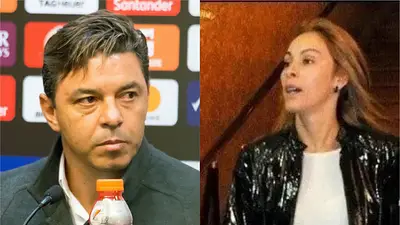 Marcelo Gallardo y Geraldine La Rosa Marcelo Gallardo y Geraldine La Rosa