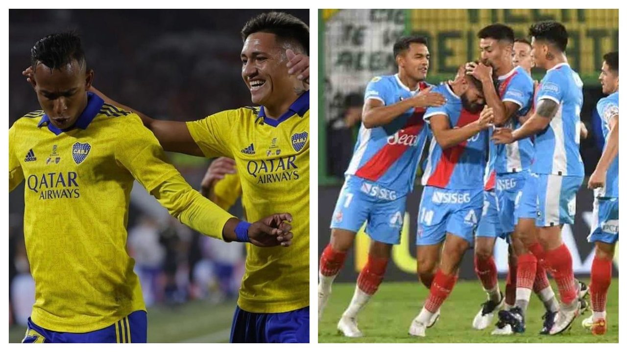 Boca Juniors Arsenal Sarandí Copa de la Liga Profesional Fútbol argentino