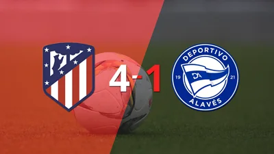 João Félix anotó un doblete en la goleada 4-1 de Atlético de Madrid a Alavés João Félix anotó un doblete en la goleada 4-1 de Atlético de Madrid a Alavés