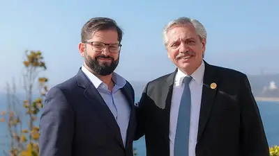 Gabriel Boric le agradeció a Alberto Fernández el vinilo de Luis Alberto Spinetta Gabriel Boric le agradeció a Alberto Fernández el vinilo de Luis Alberto Spinetta