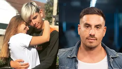 "El Chyno" Agostini, Barbie Vélez y Fede Bal. "El Chyno" Agostini, Barbie Vélez y Fede Bal.