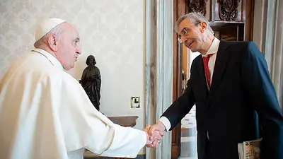 El papa Francisco envió una carta a Nelson Castro mientras estuvo en Ucrania El papa Francisco envió una carta a Nelson Castro mientras estuvo en Ucrania