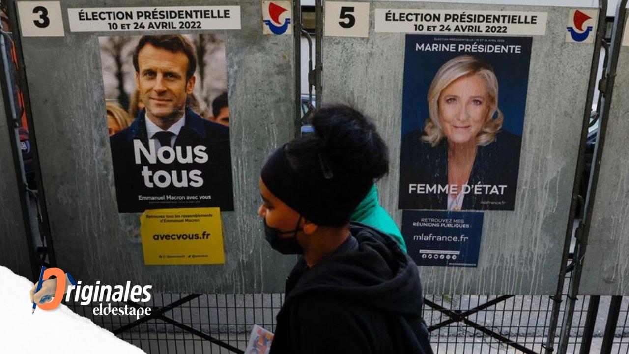 Balotaje en Francia: un Macron impopular vs el miedo al apellido Le Pen