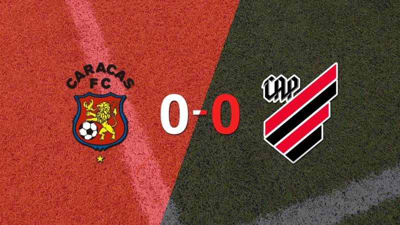 Caracas y Athletico Paranaense no se sacaron ventaja y terminaron sin goles