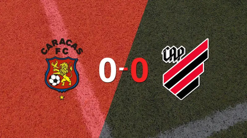 Caracas y Athletico Paranaense no se sacaron ventaja y terminaron sin goles