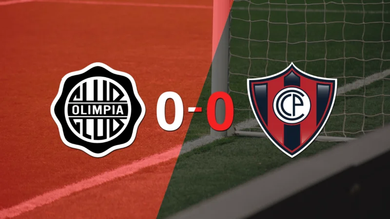El Superclásico terminó en empate 0-0 en el estadio Defensores del Chaco