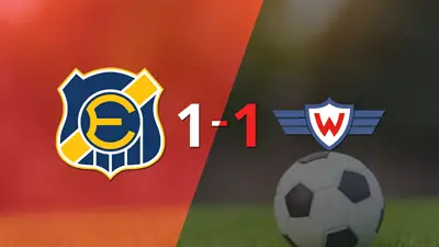 Empate a uno entre Everton y Wilstermann Empate a uno entre Everton y Wilstermann