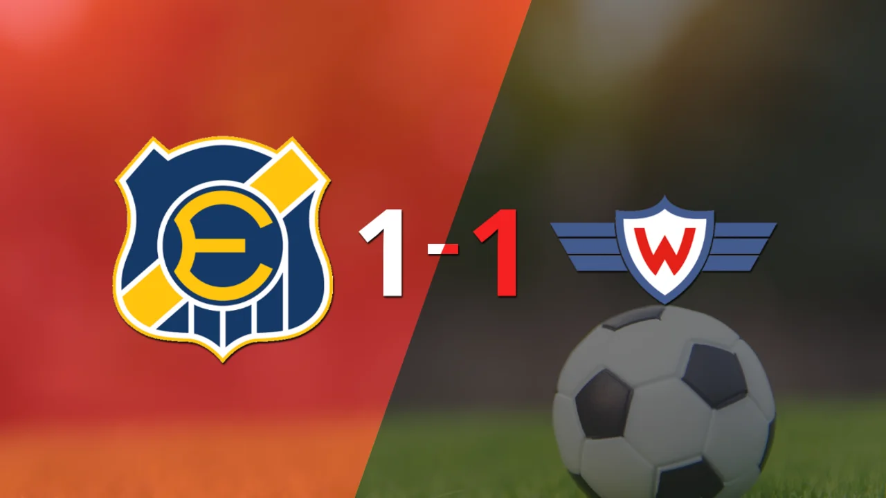 Empate a uno entre Everton y Wilstermann