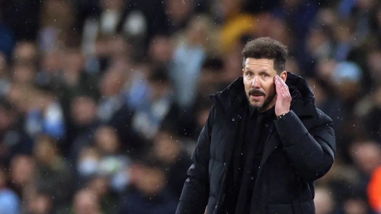 El Atlético debe tener más el balón en el partido de vuelta contra el Man City - Simeone