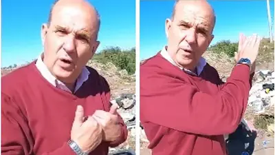 Intendente explotó contra vecinos por la basura: "Me tienen re contra podrido" Intendente explotó contra vecinos por la basura: "Me tienen re contra podrido"