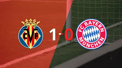 Con un solo tanto, Villarreal derrotó a Bayern Múnich en el estadio Estadio de la Cerámica Con un solo tanto, Villarreal derrotó a Bayern Múnich en el estadio Estadio de la Cerámica