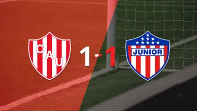 Unión y Junior se repartieron los puntos en un 1 a 1 Unión y Junior se repartieron los puntos en un 1 a 1
