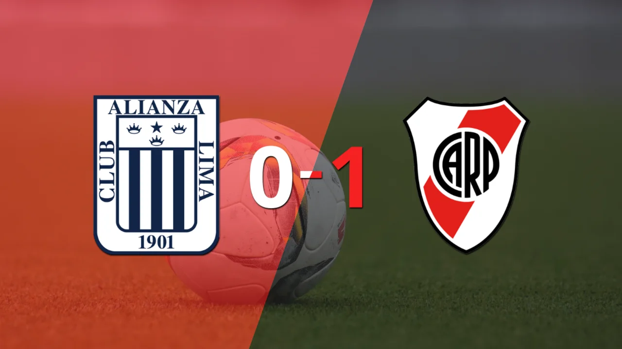 Por la mínima diferencia, River Plate se quedó con la victoria ante Alianza Lima en el Coloso de José Díaz
