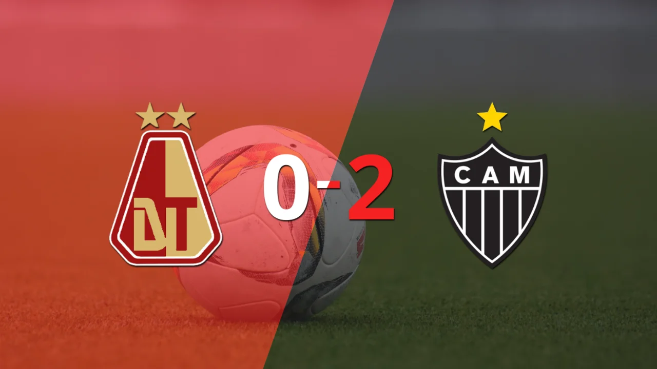 Atlético Mineiro venció por 2-0 a Tolima como visitante