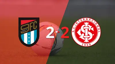 Doblete de Mauro Da Luz en el empate a 2 entre 9 de octubre y Internacional Doblete de Mauro Da Luz en el empate a 2 entre 9 de octubre y Internacional