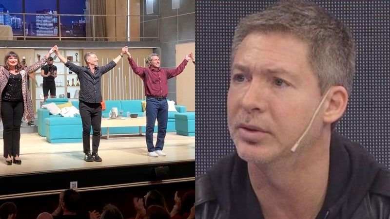 Adrián Suar hizo un fuerte comentario acerca de su participación en la obra de teatro "Inmaduros", donde actúa con Diego Peretti