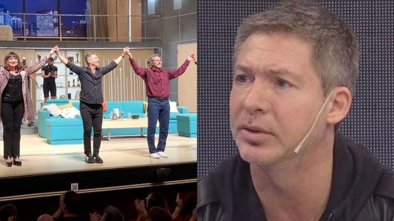 Adrián Suar hizo un fuerte comentario acerca de su participación en la obra de teatro "Inmaduros", donde actúa con Diego Peretti