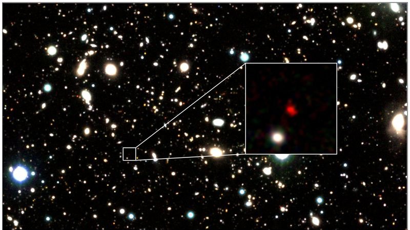 La galaxia más lejana conocida ofrece pistas sobre el universo primigenio