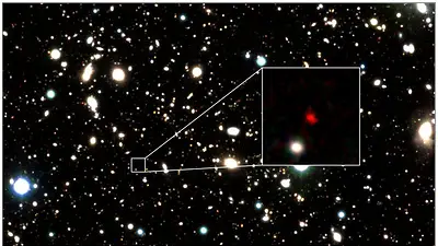 La galaxia más lejana conocida ofrece pistas sobre el universo primigenio La galaxia más lejana conocida ofrece pistas sobre el universo primigenio