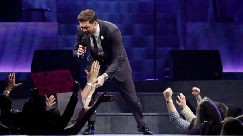 Michael Buble presenta su último disco "Higher"