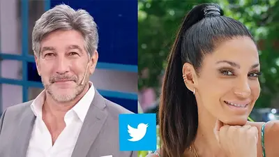 Pachu Peña y Silvina Escudero sonriendo Twitter Pachu Peña y Silvina Escudero sonriendo Twitter